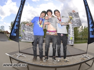 Dirt Pro kategória helyezettjei