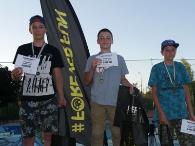 Junior kategória helyezettjei