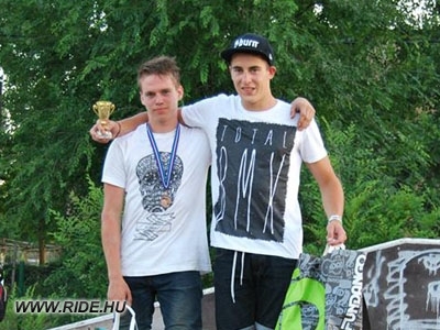Pro Dirt kategória helyezettjei