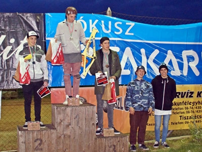 Amatőr kategória helyezettjei