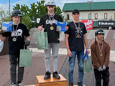 U17 kategória helyezettjei