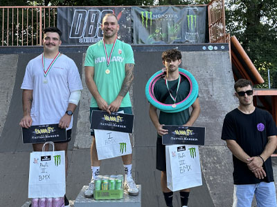 Pro férfi kategória helyezettjei