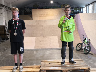U15 kategória helyezettjei