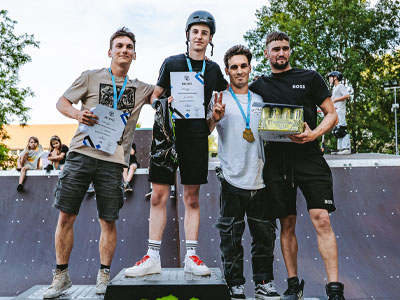 Amatőr kategória helyezettjei